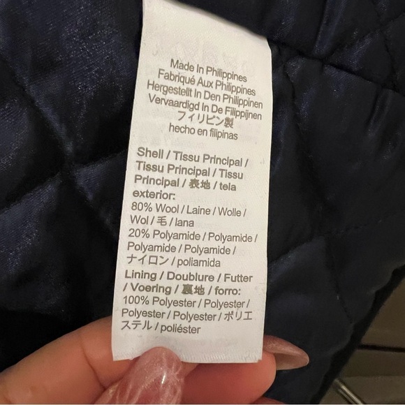 J. Crew Nello Gori Lodge coat in Italian stadium-cloth wool black full zip, 00P - Picture 11 of 11